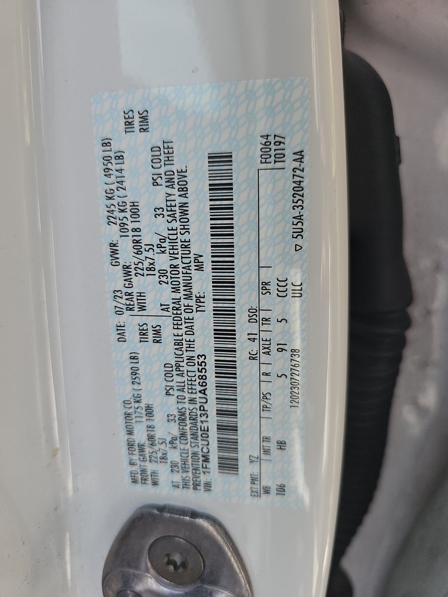 2023 Ford Escape Plug-In Hybrid FWD