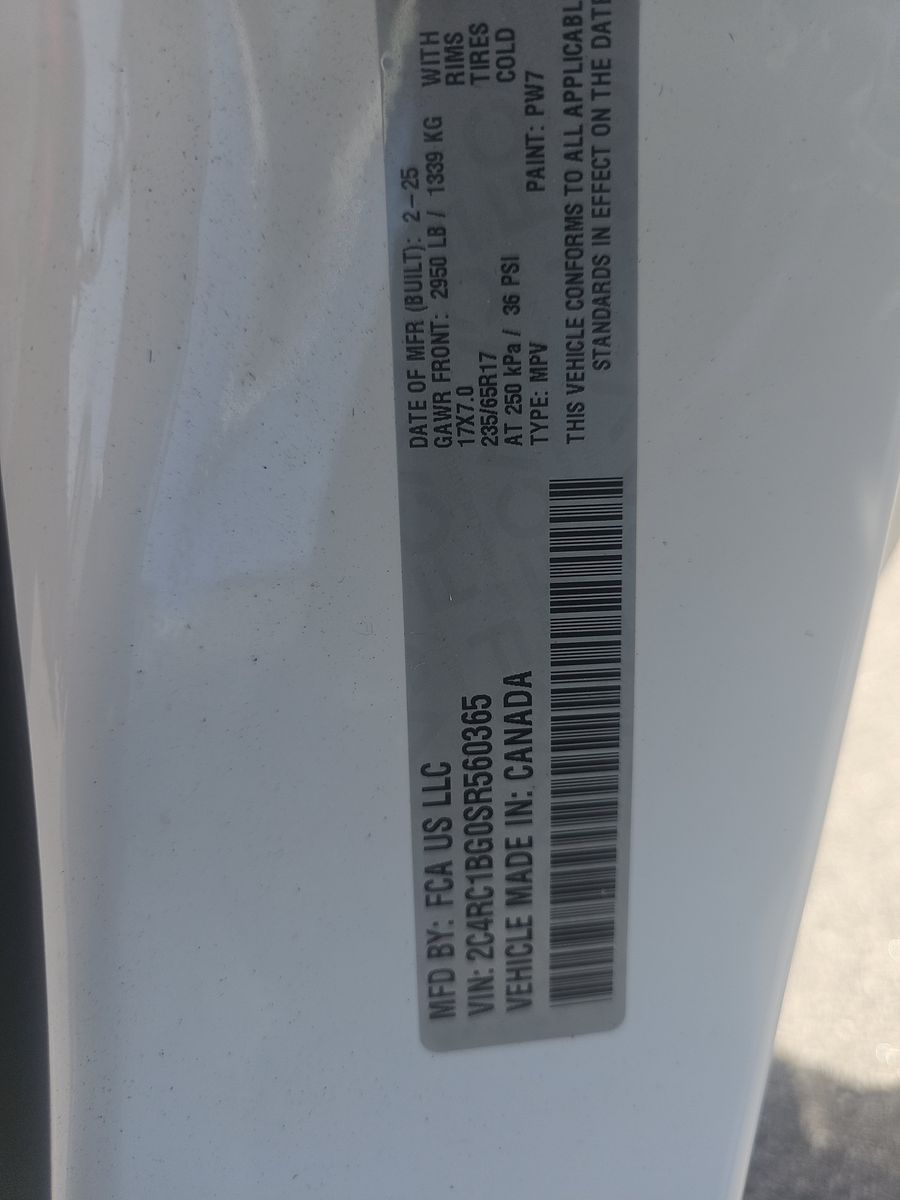 2025 Chrysler Pacifica Select FWD