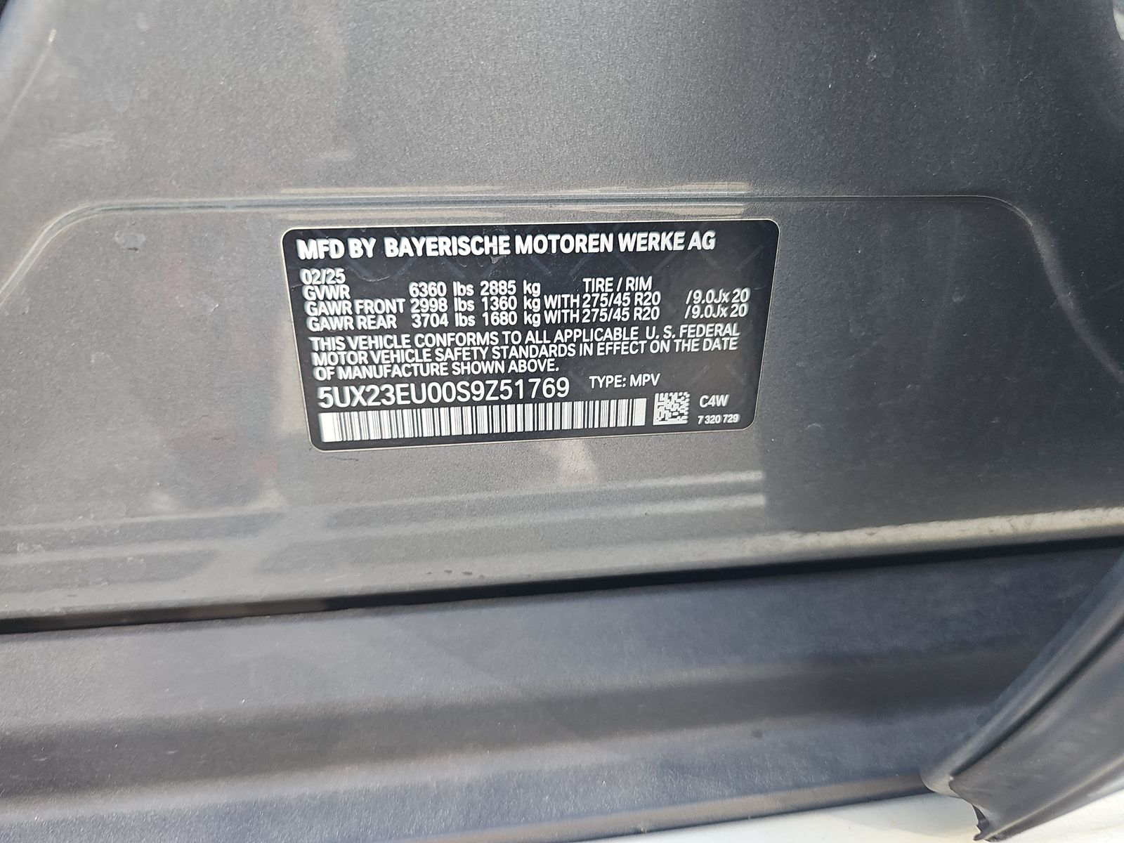 2025 BMW X5 xDrive40i AWD