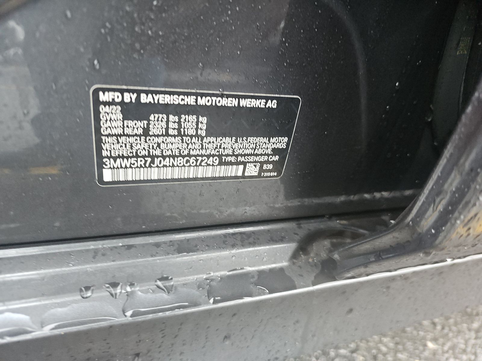 2022 BMW 3 Series 330i xDrive AWD