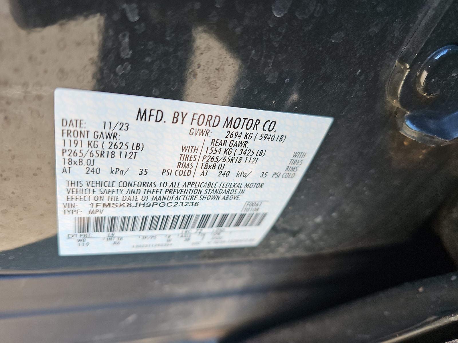 2023 Ford Explorer Timberline AWD