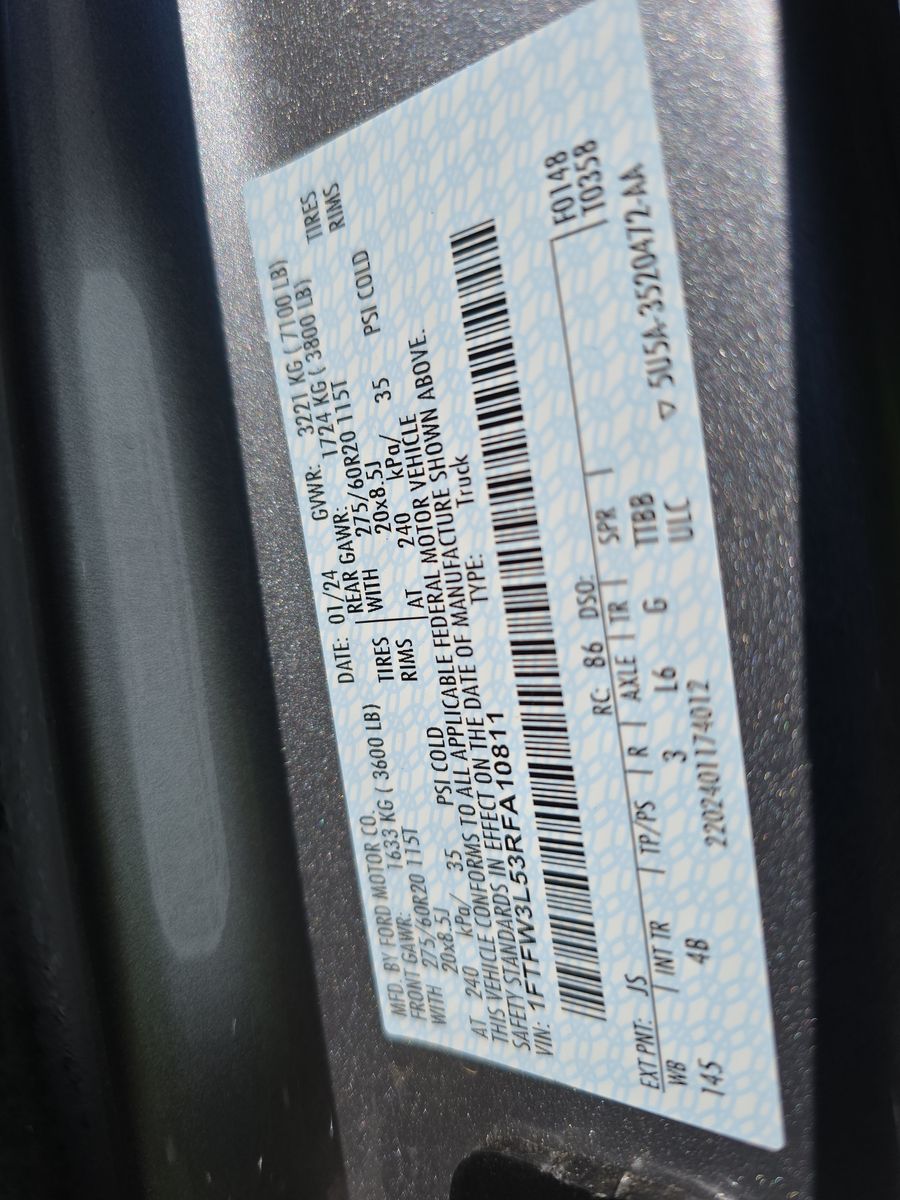 2024 Ford F-150 XLT AWD