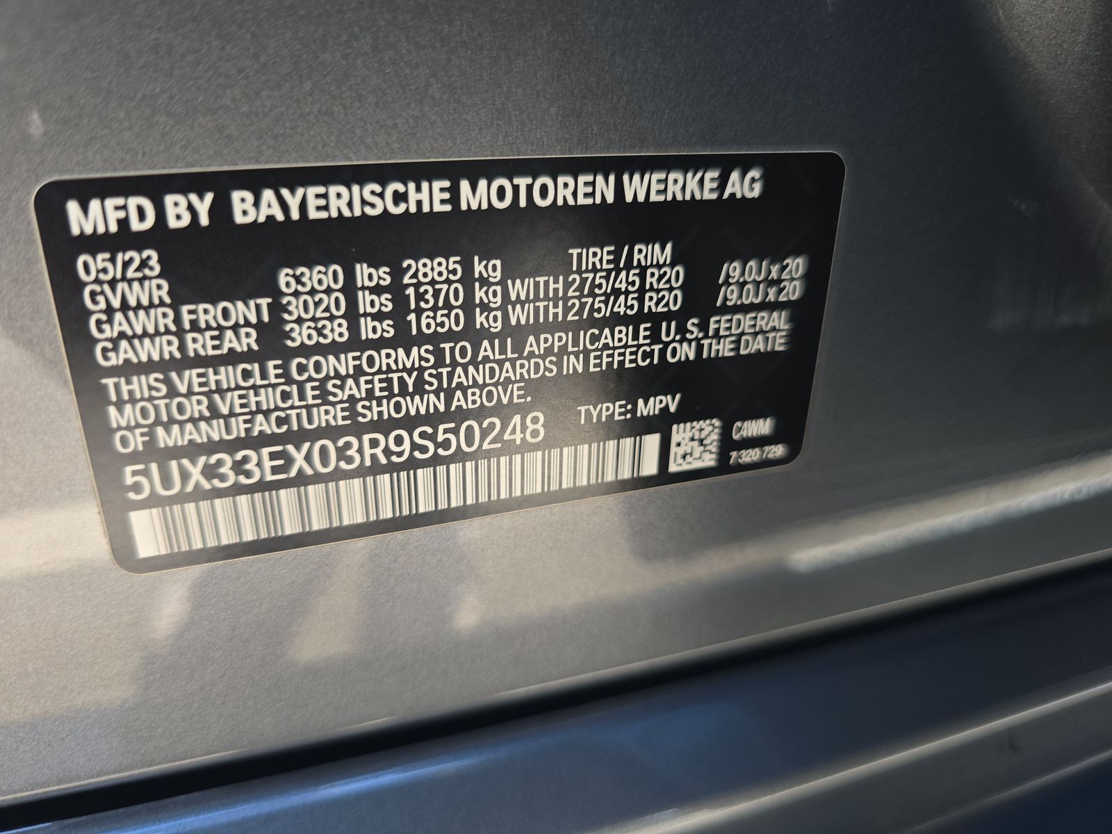 2024 BMW X6 xDrive40i AWD