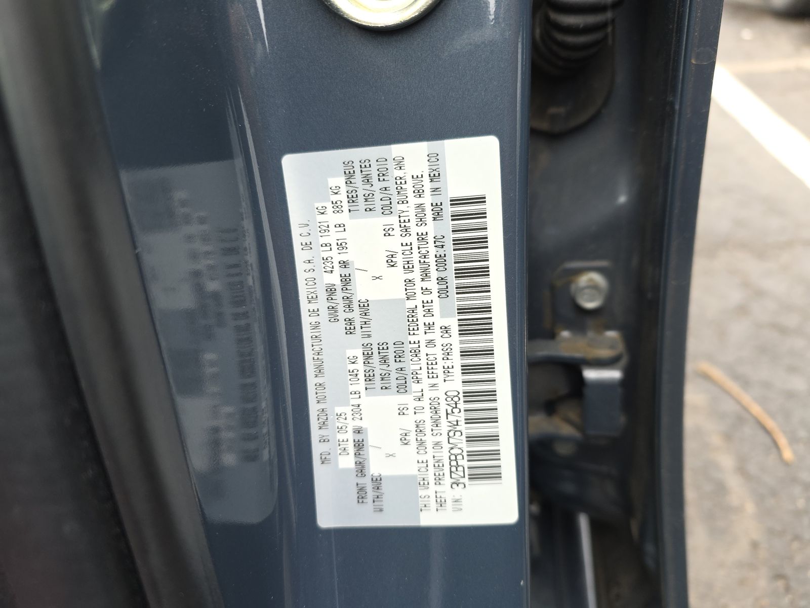 2025 MAZDA MAZDA3 2.5 S AWD