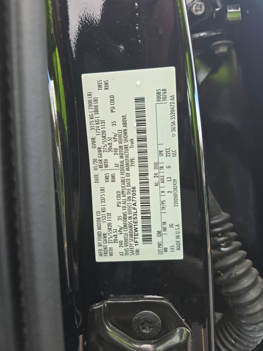 2020 Ford F-150 XL AWD