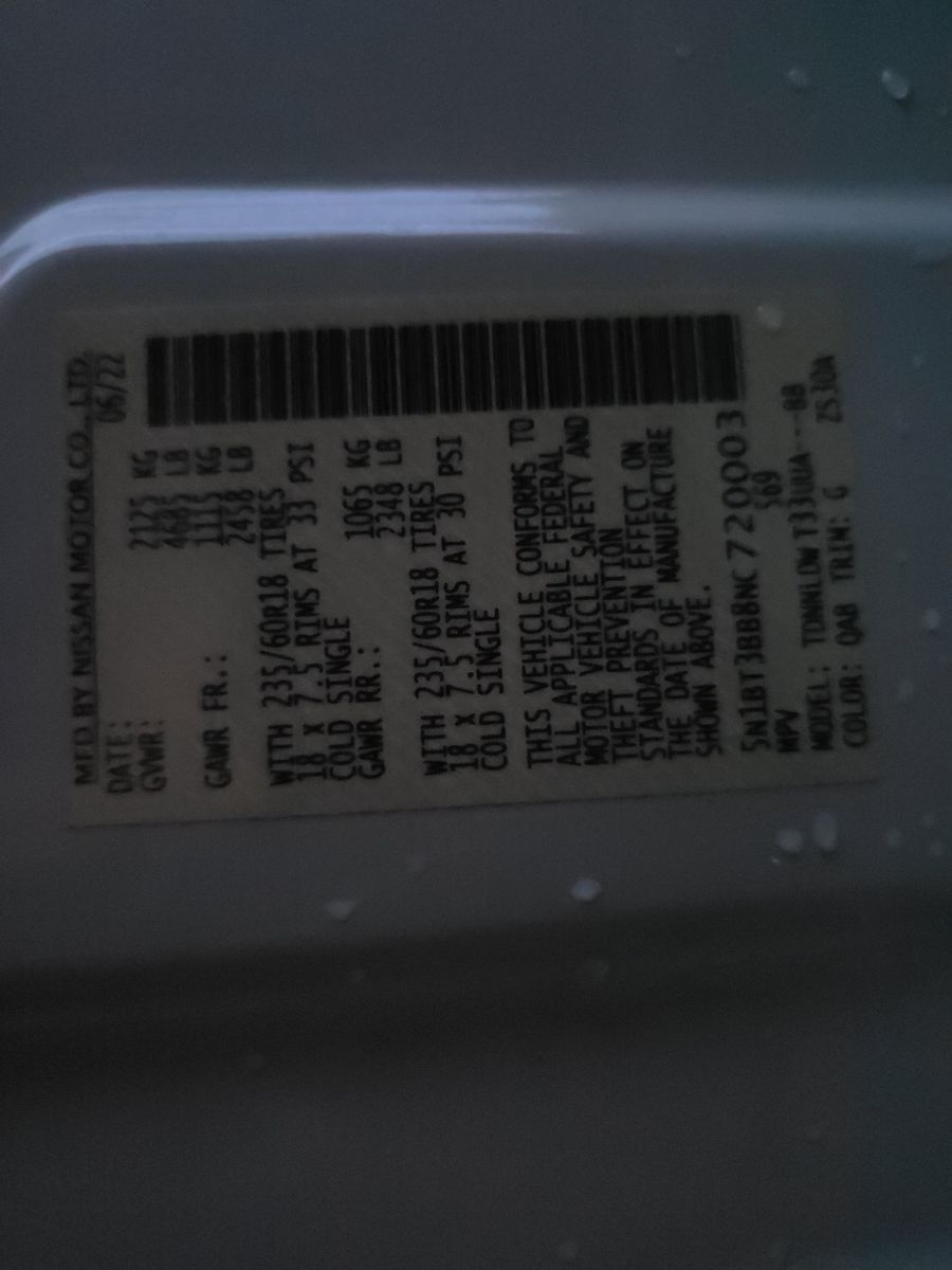 2022 Nissan Rogue SV AWD