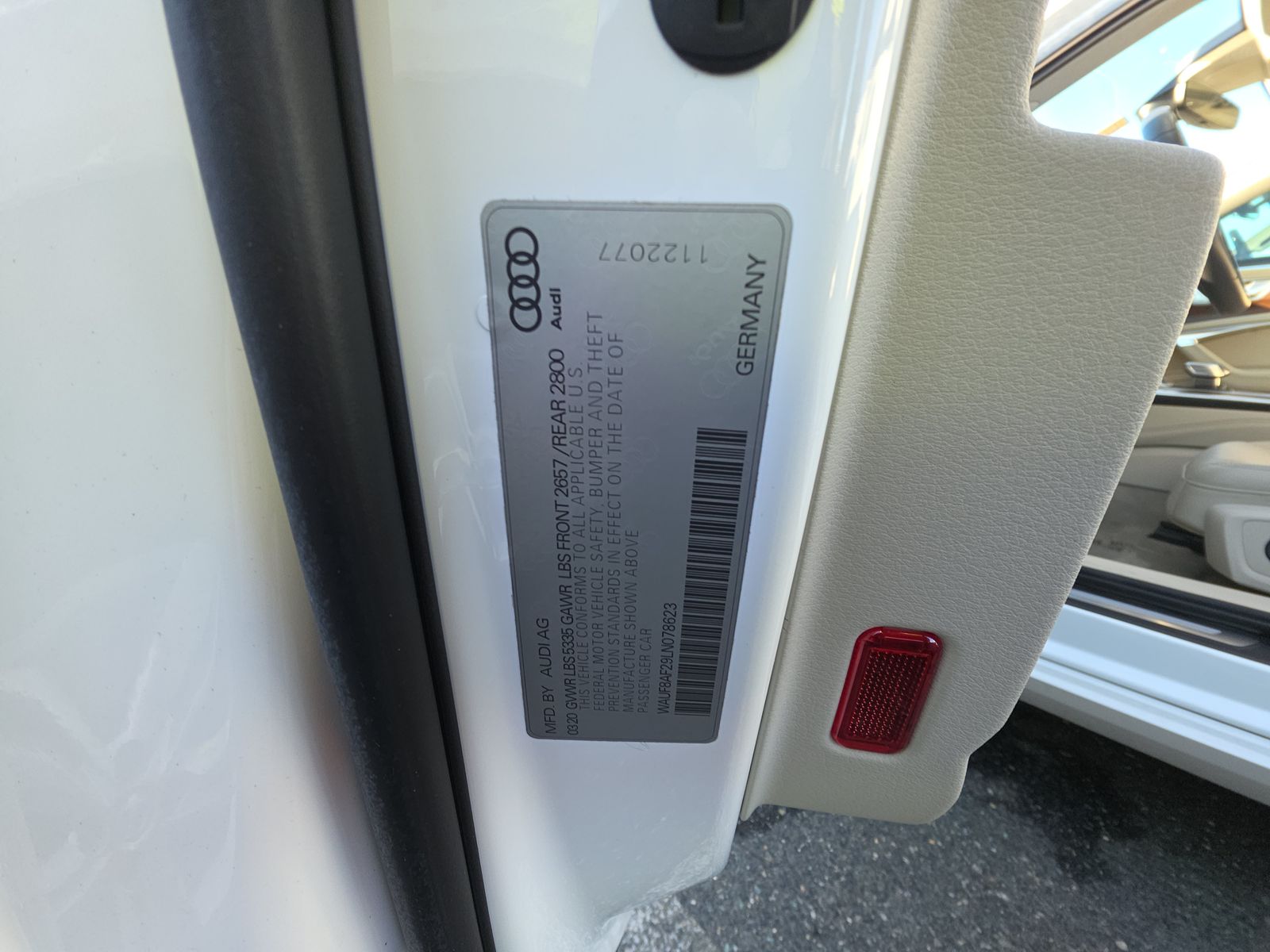 2020 Audi A6 2.0T Prestige AWD