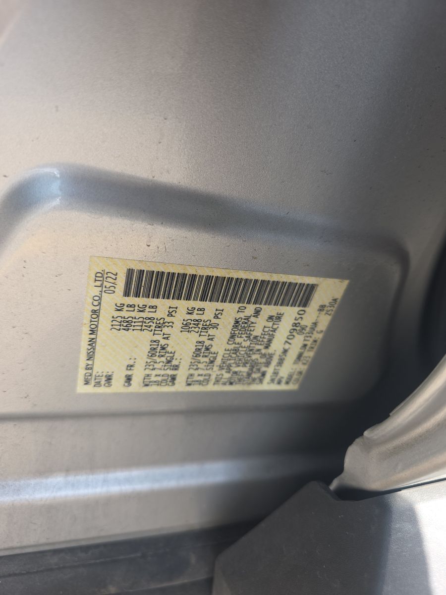 2022 Nissan Rogue SV AWD