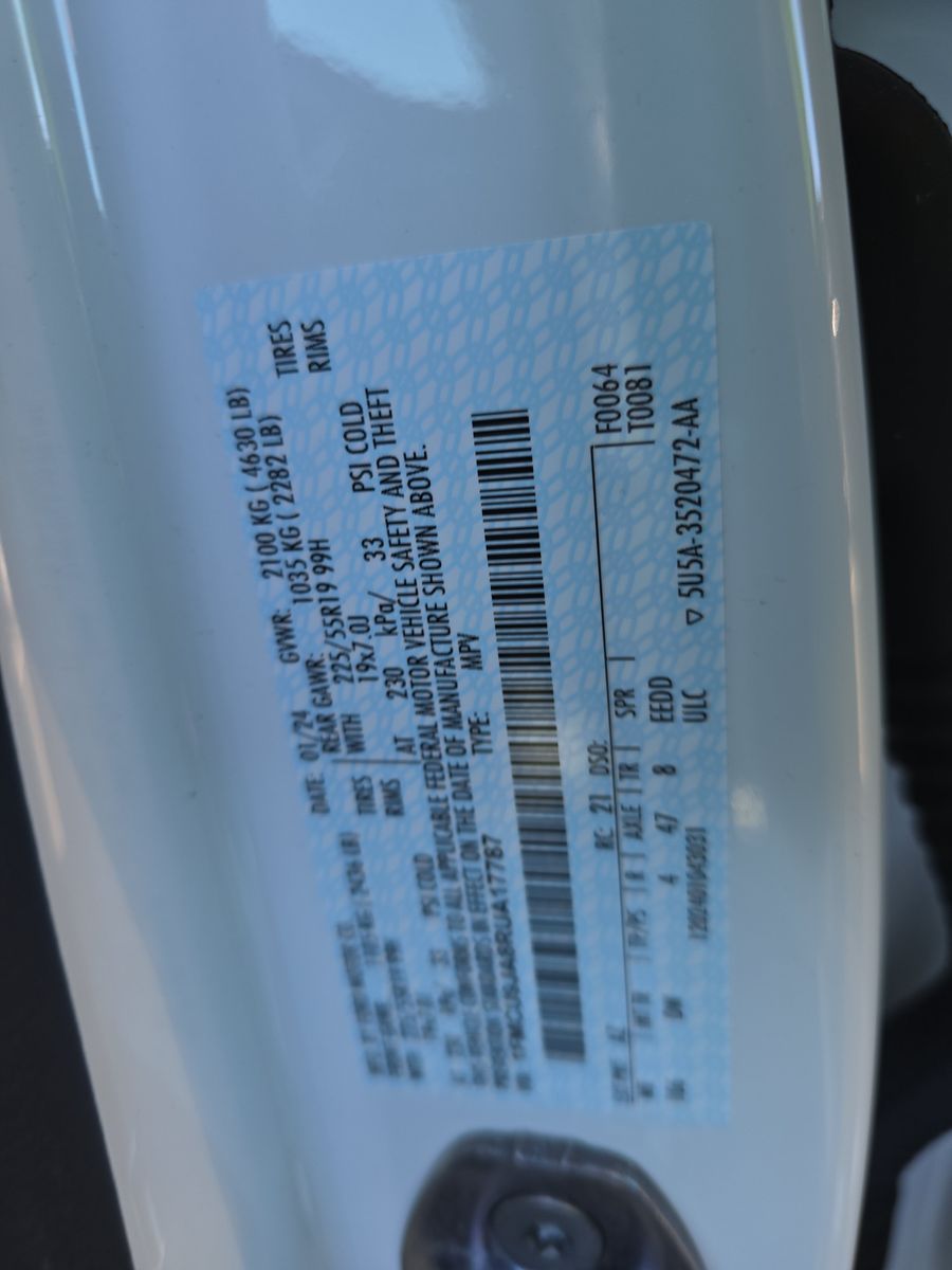 2024 Ford Escape Platinum AWD