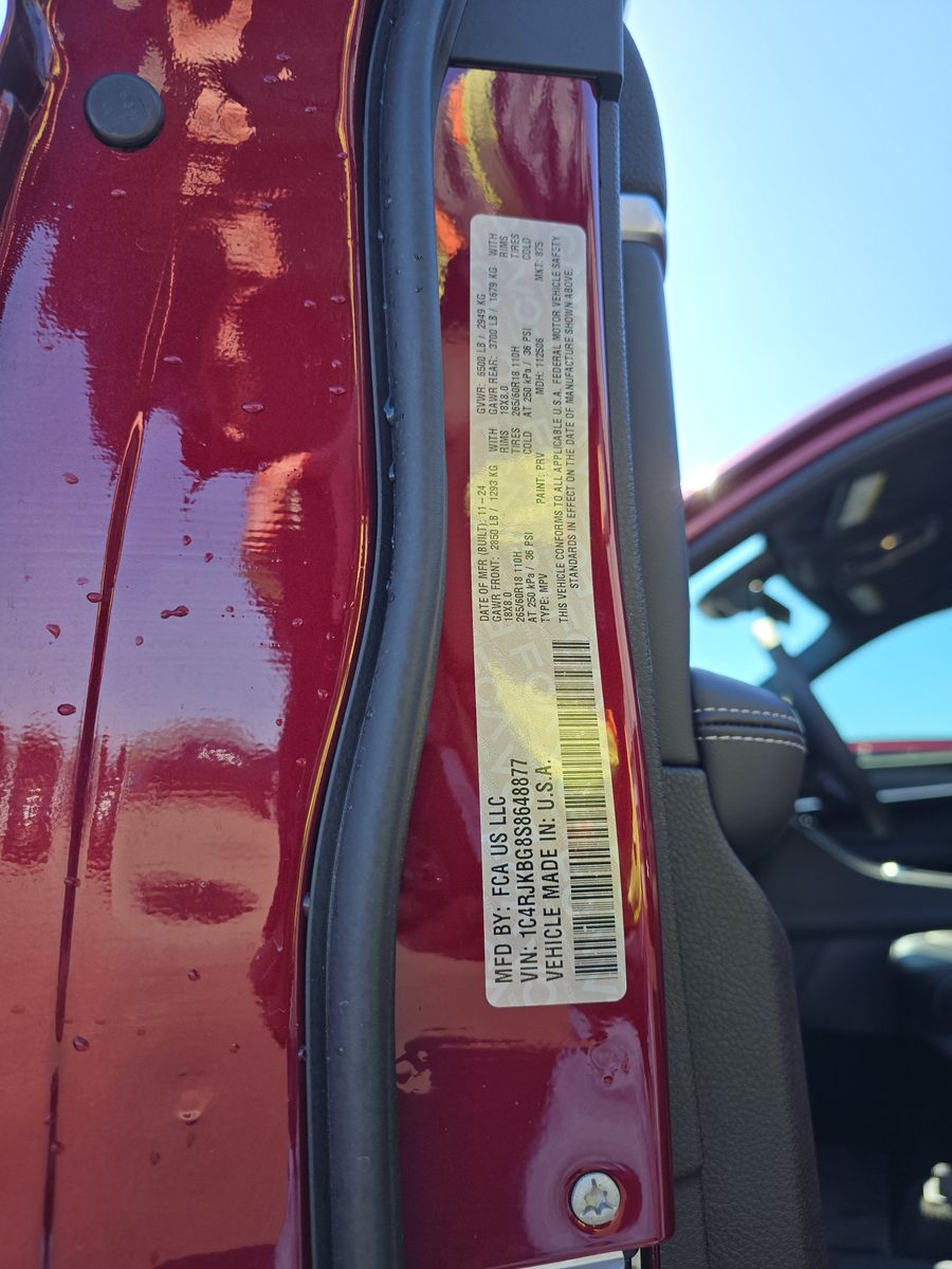 2025 Jeep Grand Cherokee L Limited AWD