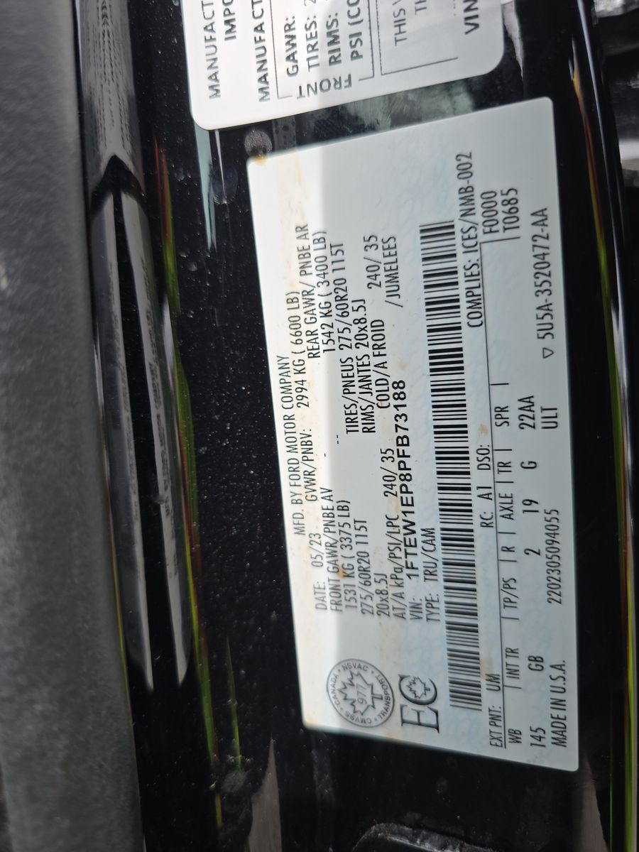 2023 Ford F-150 XL AWD