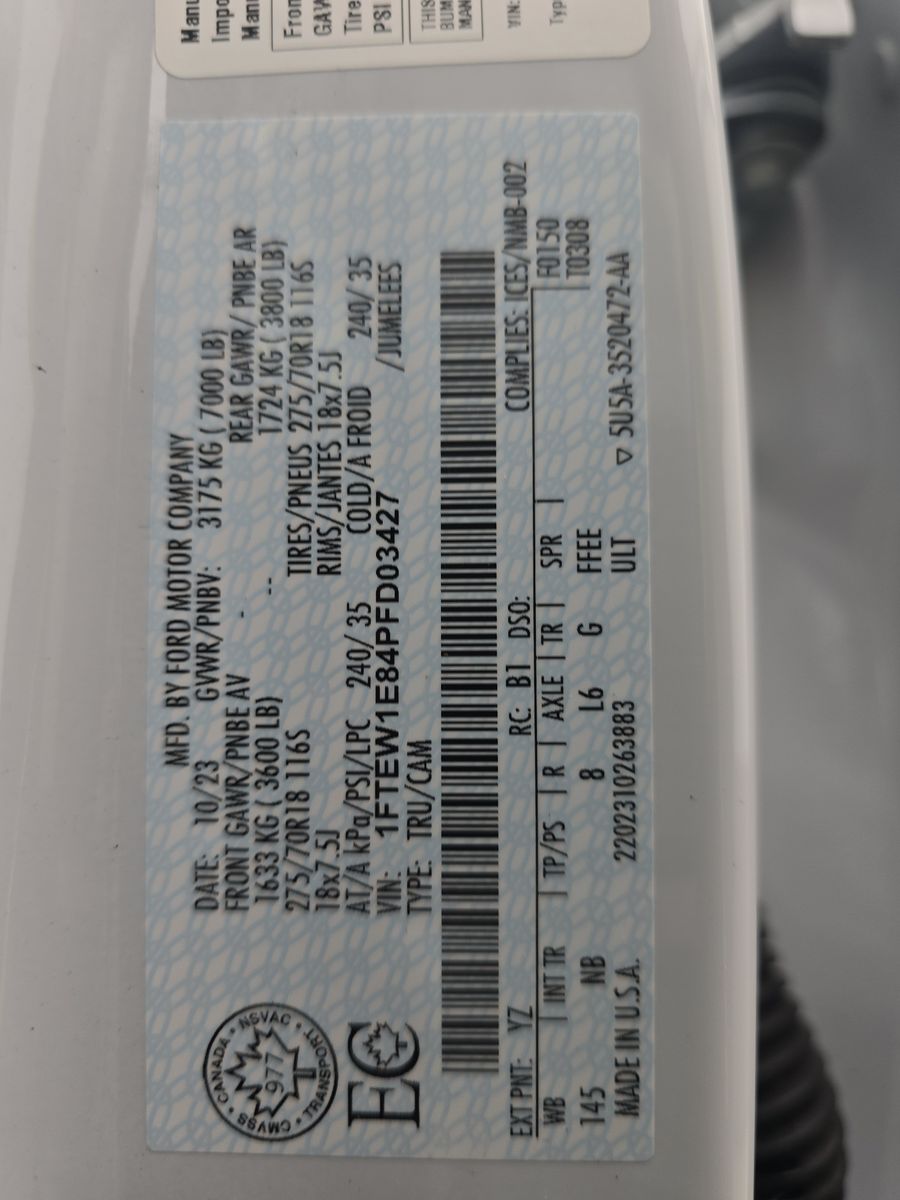 2023 Ford F-150 Tremor AWD