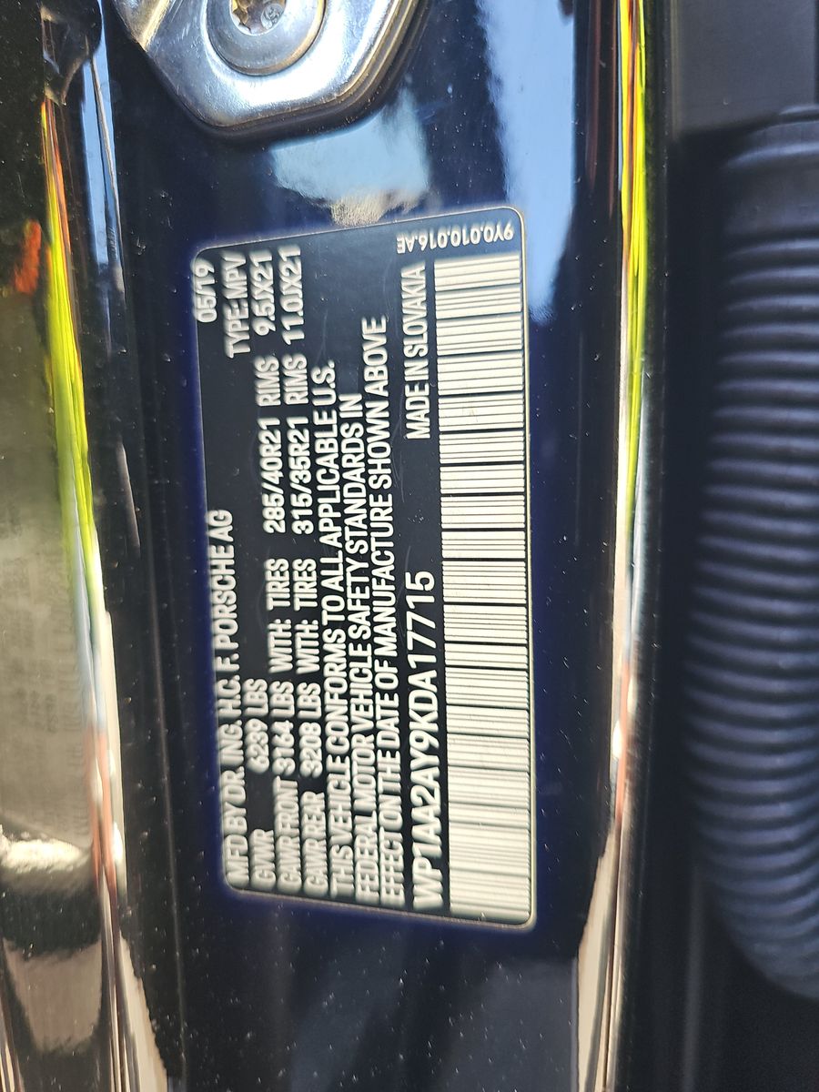 2019 Porsche Cayenne Base AWD