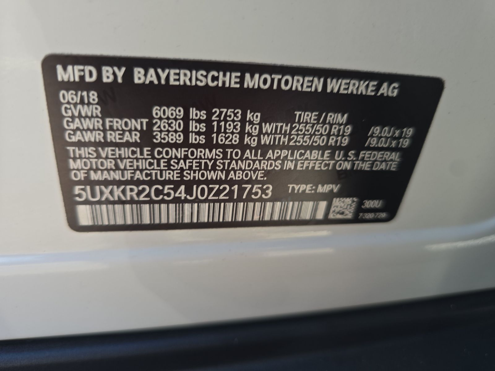 2018 BMW X5 sDrive35i RWD