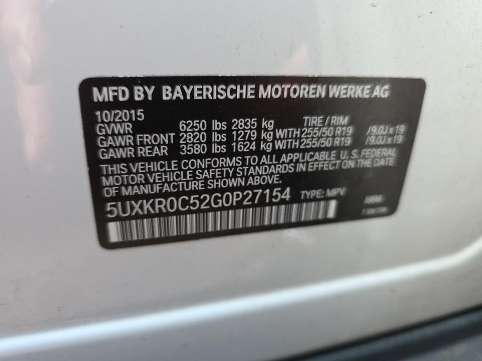 2016 BMW X5 xDrive35i AWD