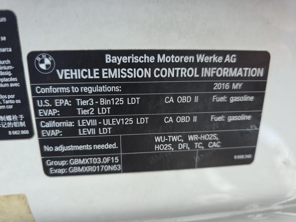 2016 BMW X5 xDrive35i AWD