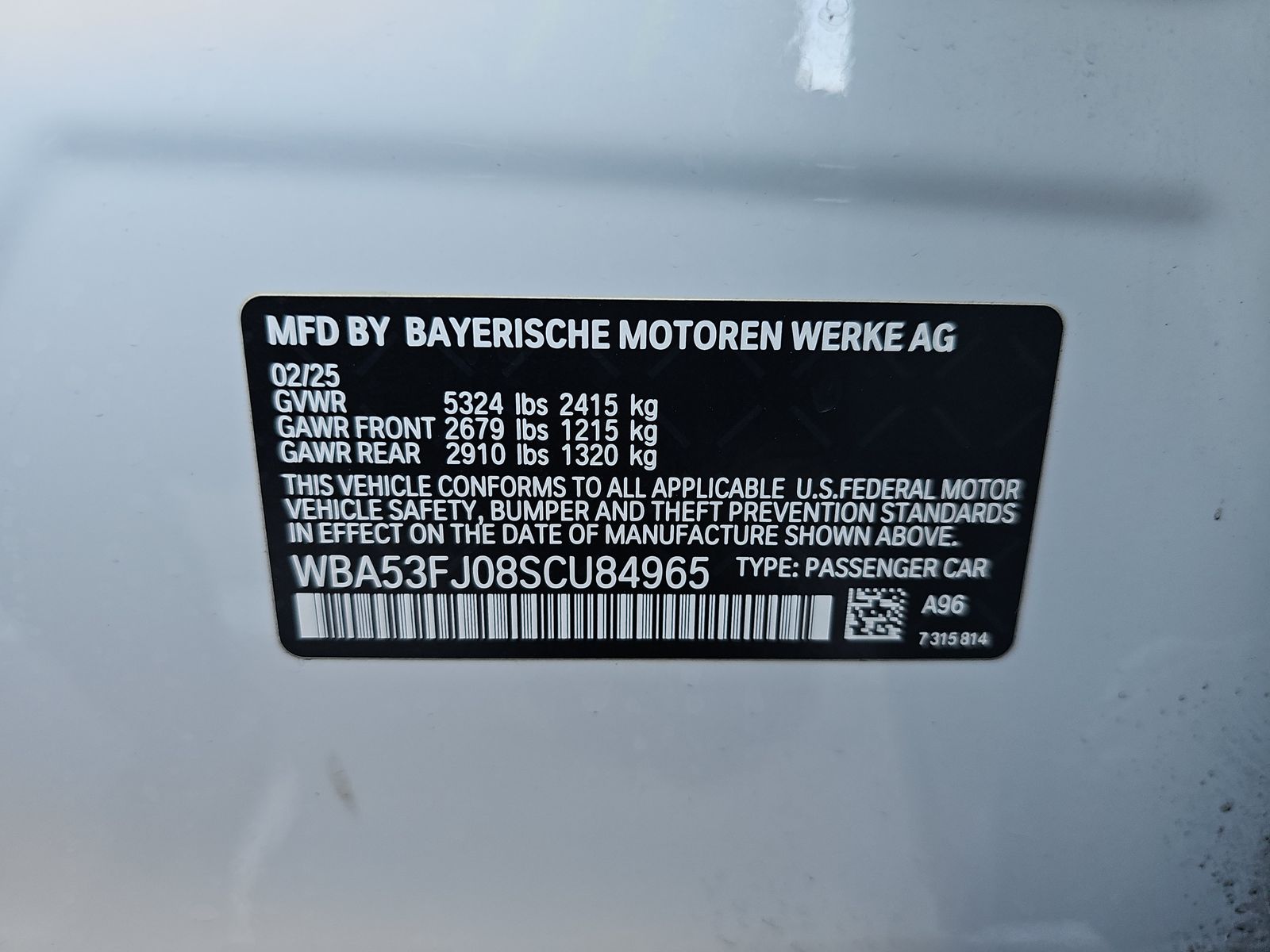 2025 BMW 5 Series 530i xDrive AWD