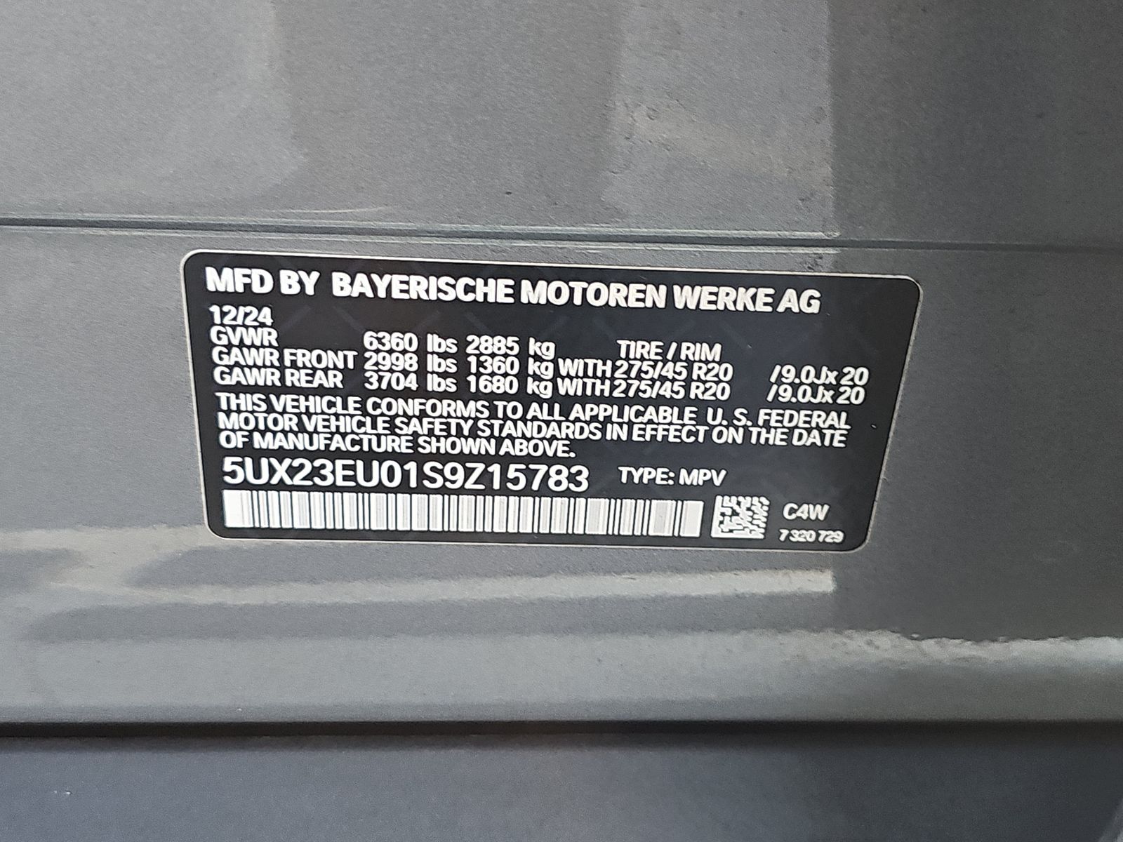 2025 BMW X5 xDrive40i AWD