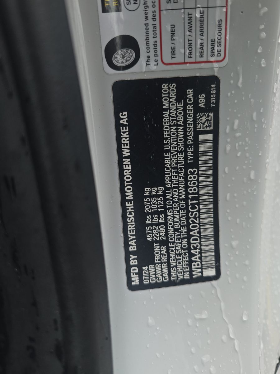 2025 BMW 4 Series 430i RWD