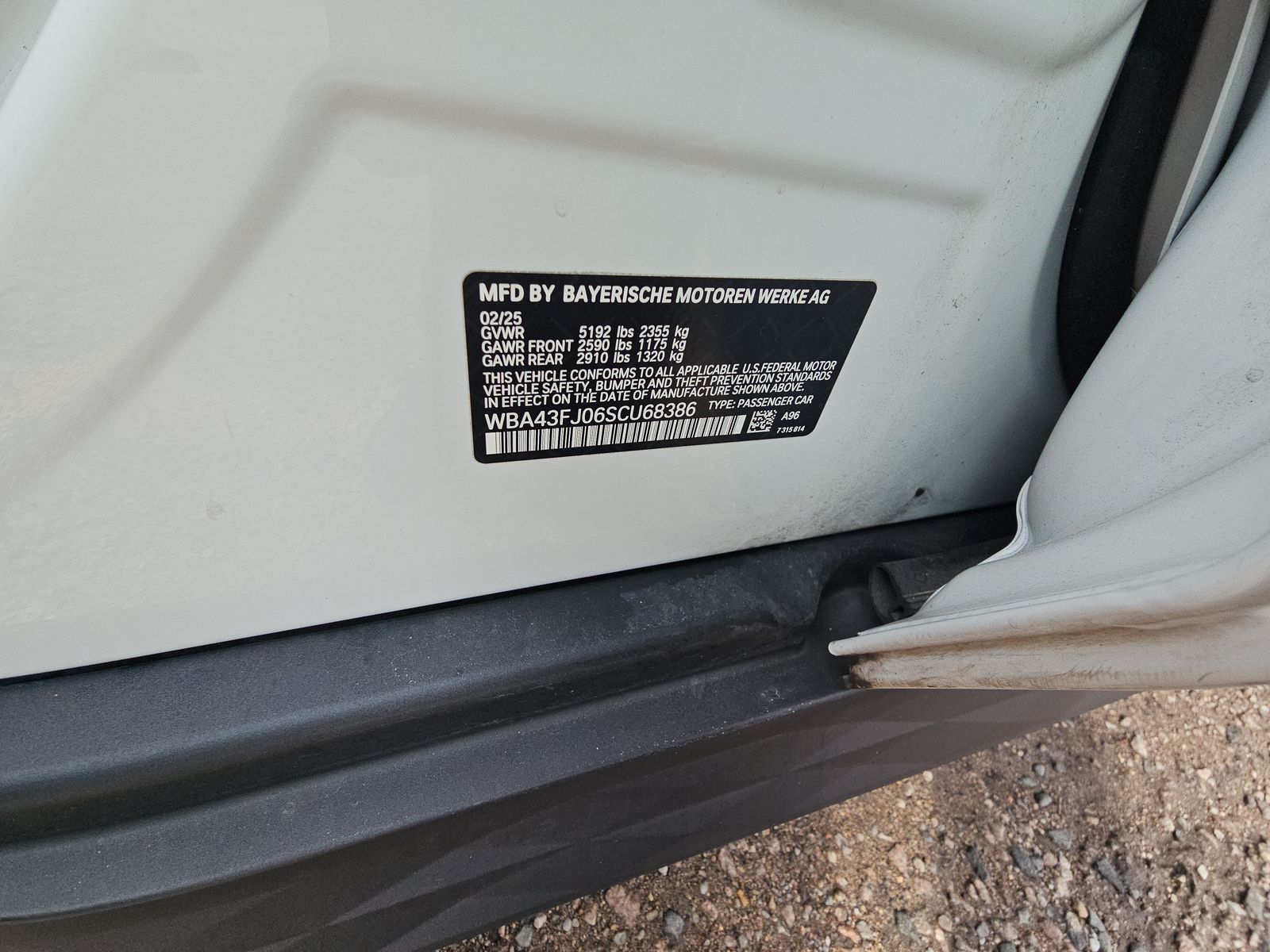 2025 BMW 5 Series 530i RWD