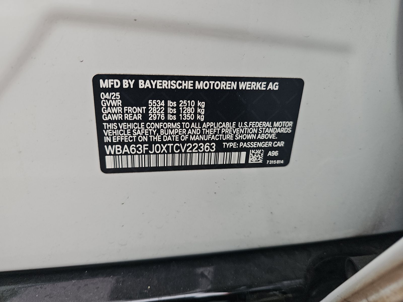 2026 BMW 5 Series 540i xDrive AWD