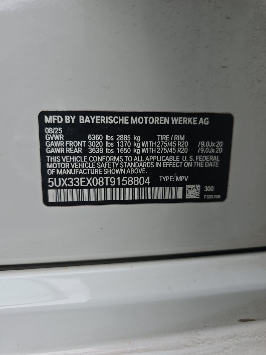 2026 BMW X6 xDrive40i AWD