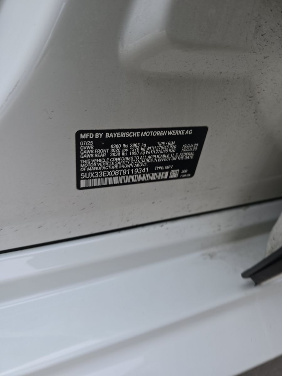 2026 BMW X6 xDrive40i AWD