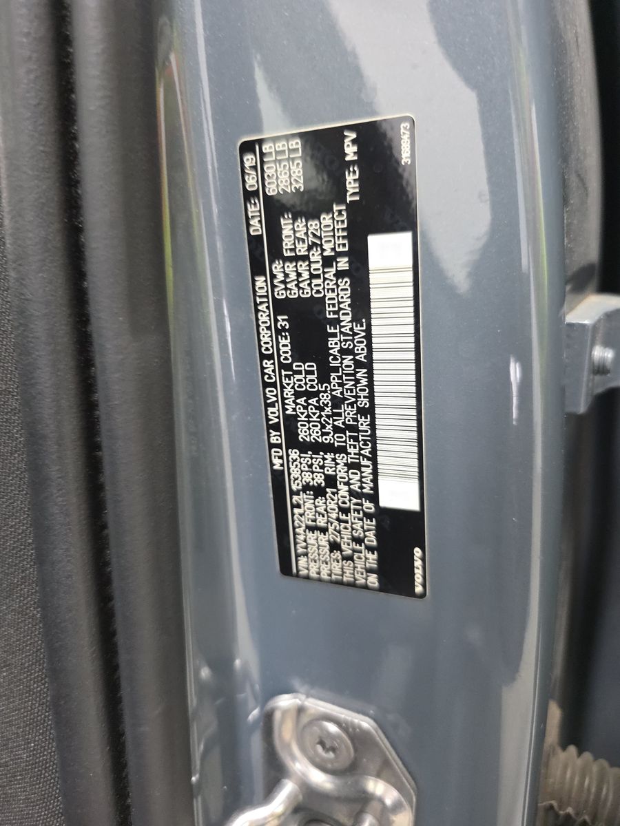 2020 Volvo XC90 T6 Inscription AWD