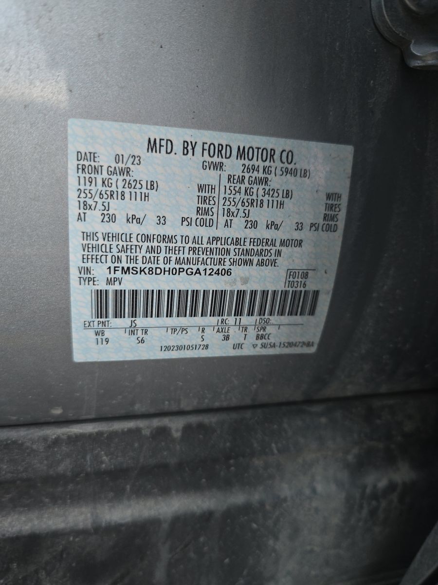 2023 Ford Explorer XLT AWD