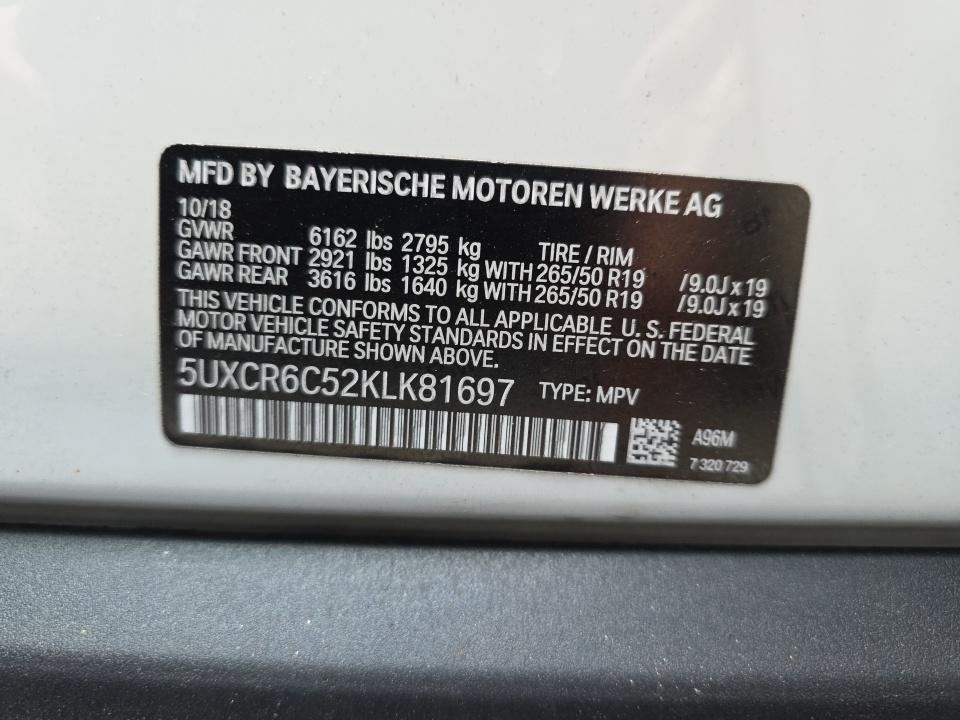 2019 BMW X5 xDrive40i AWD