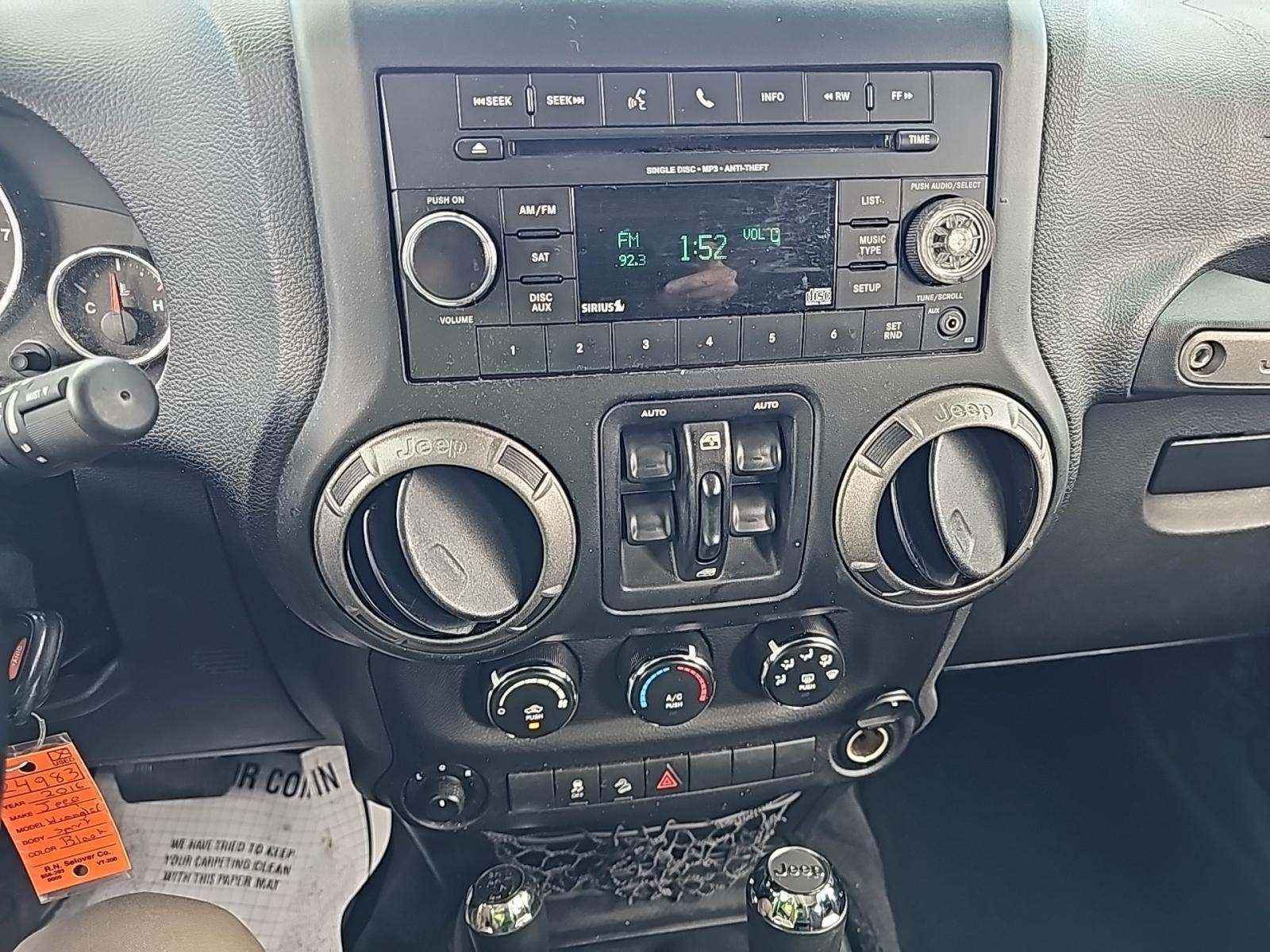 2016 Jeep Wrangler Unlimited Sport AWD