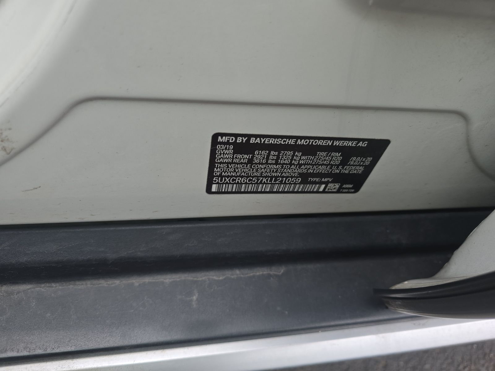 2019 BMW X5 xDrive40i AWD