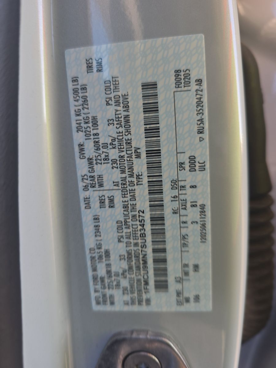 2025 Ford Escape ST-Line AWD