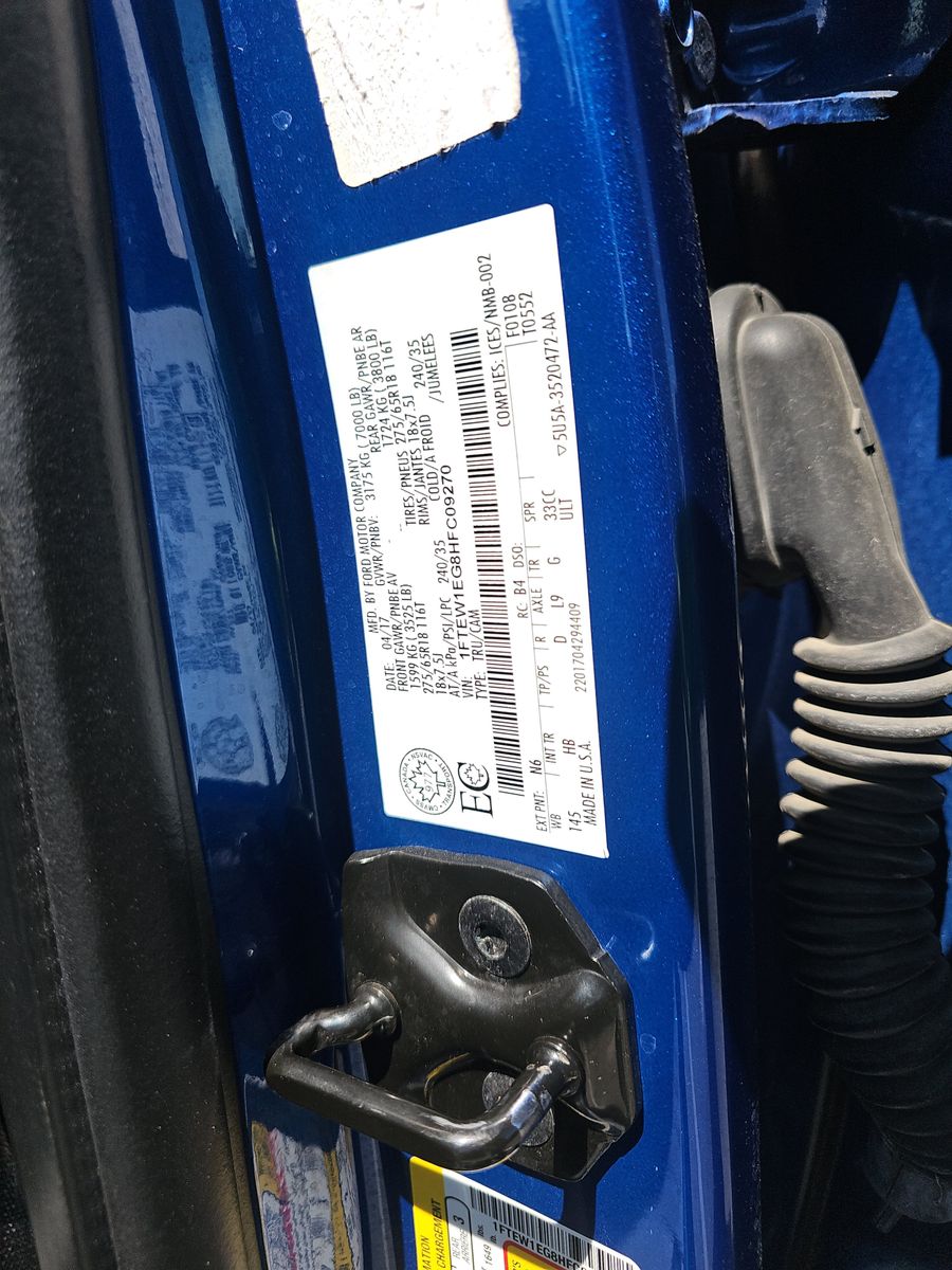 2017 Ford F-150 Lariat AWD