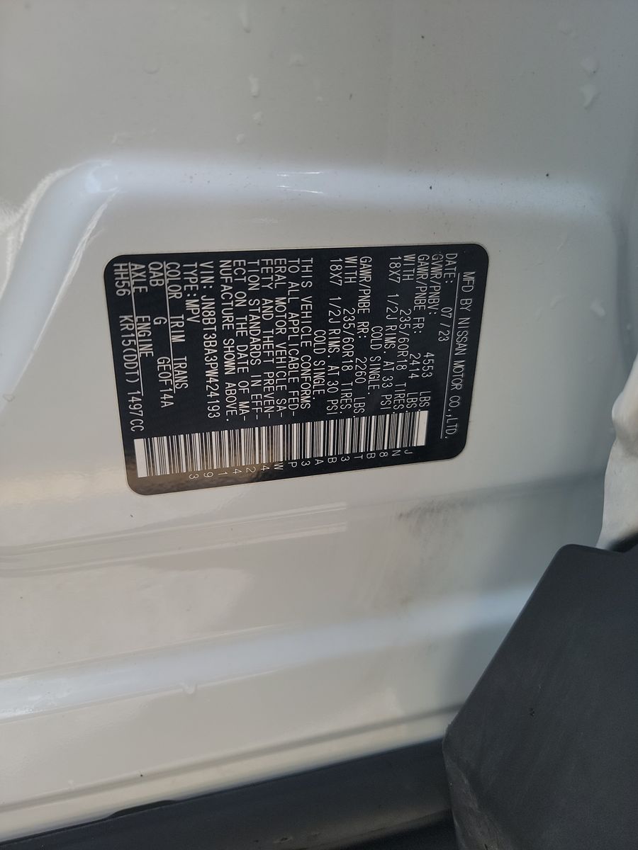 2023 Nissan Rogue SV FWD