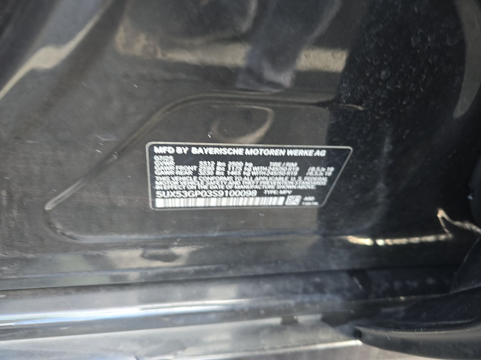 2025 BMW X3 xDrive30i AWD