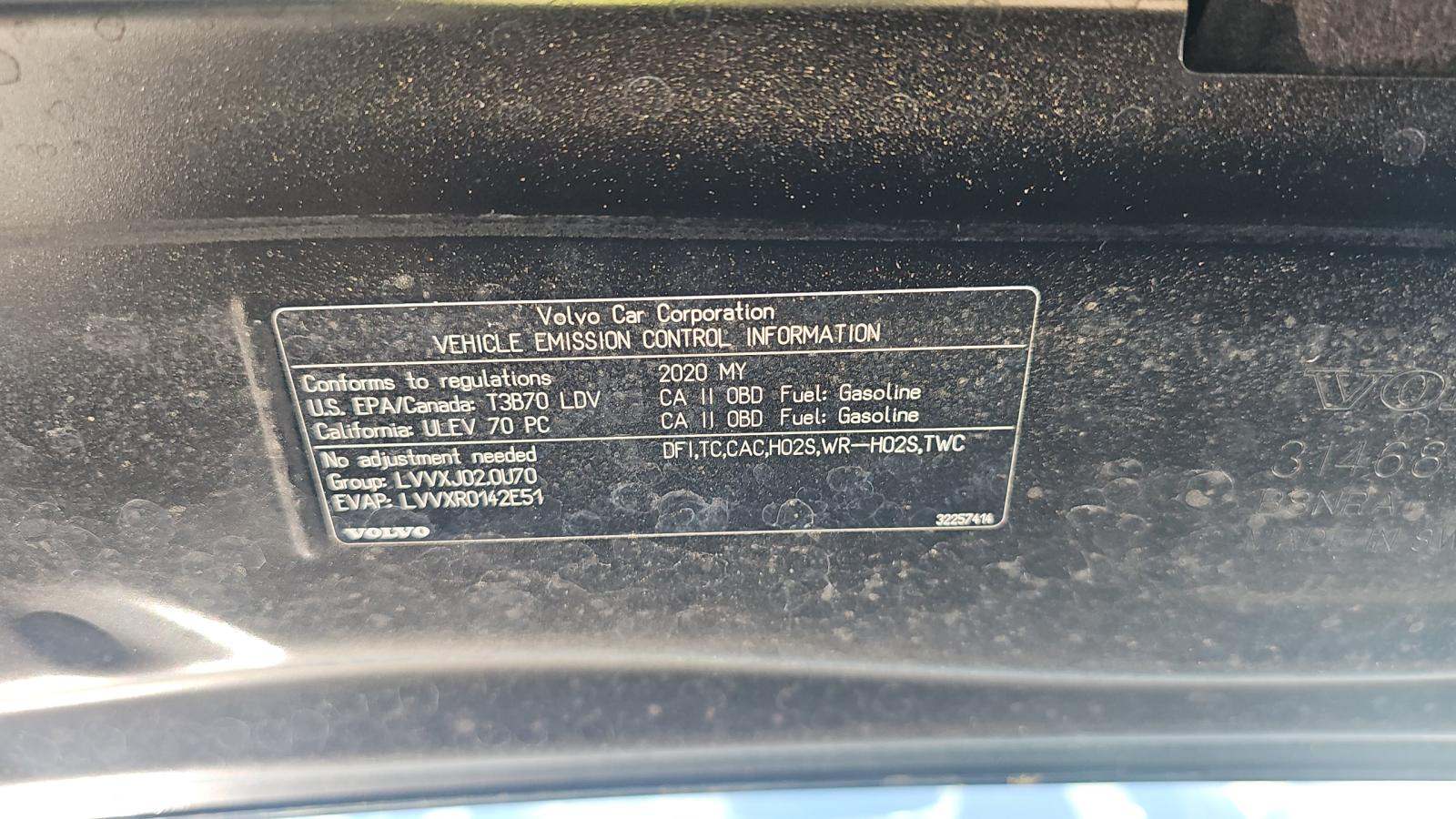 2020 Volvo S60 T5 Momentum FWD