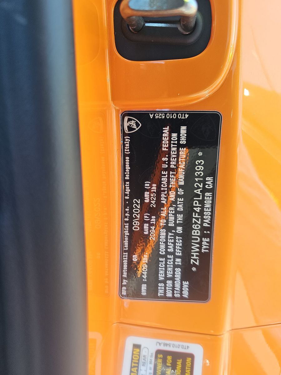 2023 Lamborghini Huracan Tecnica RWD