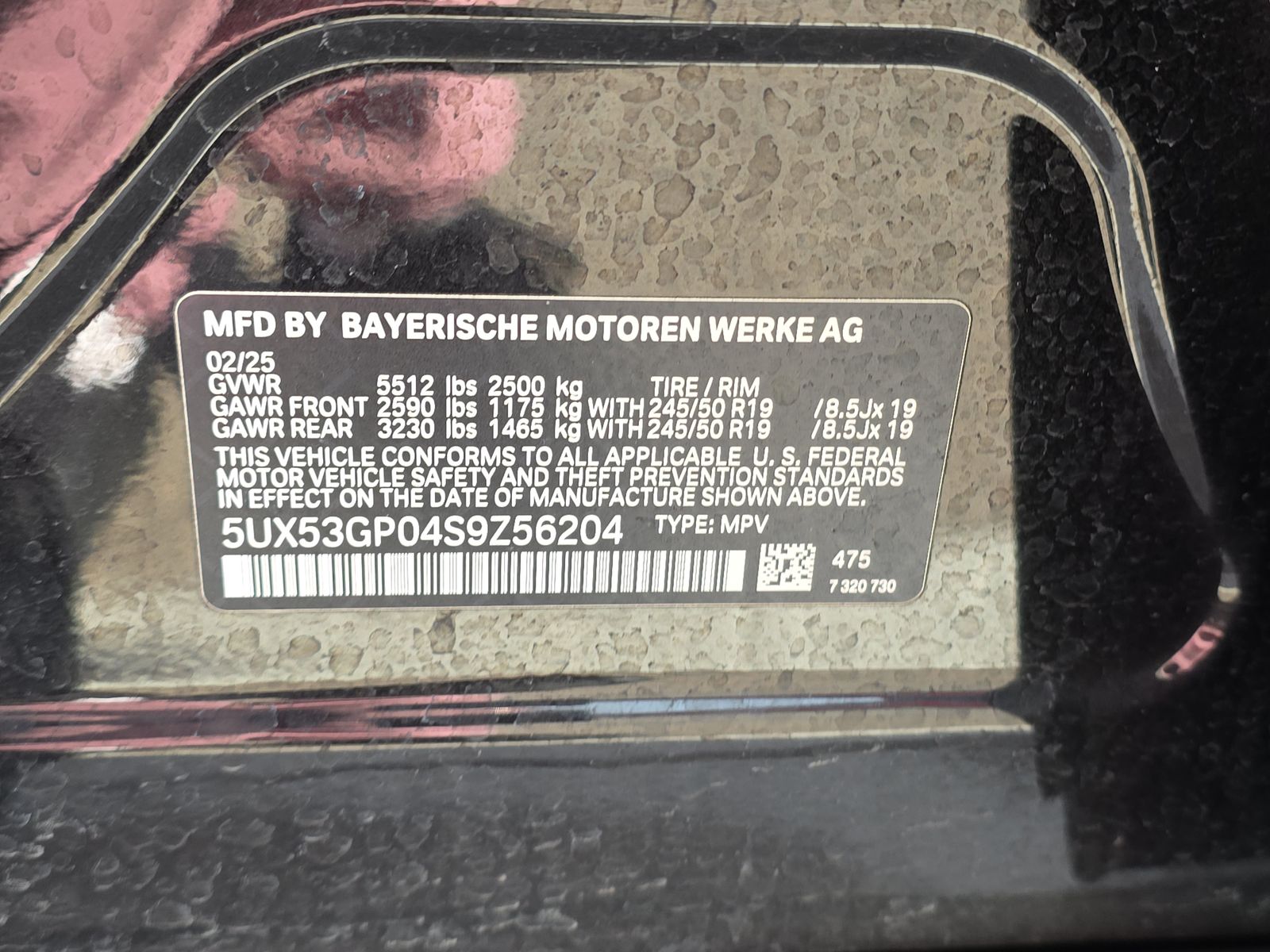 2025 BMW X3 xDrive30i AWD