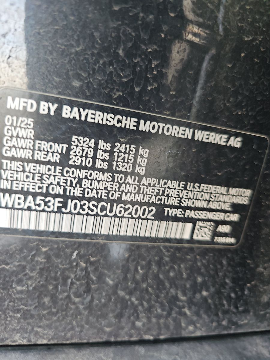 2025 BMW 5 Series 530i xDrive AWD