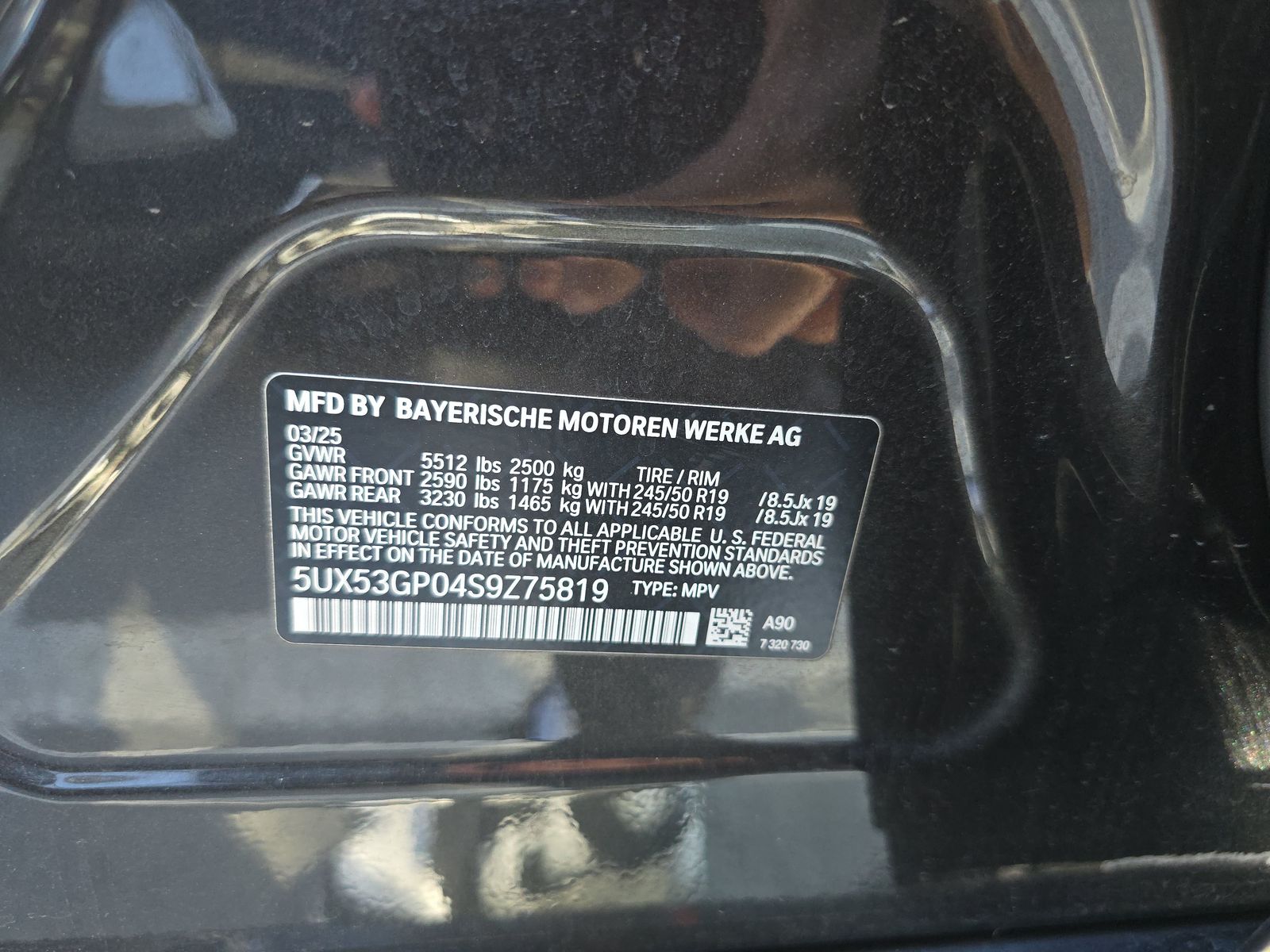 2025 BMW X3 xDrive30i AWD