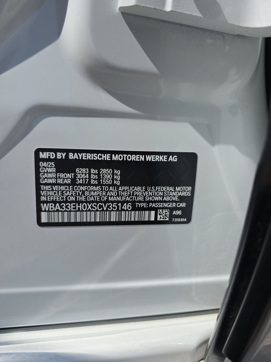 2025 BMW 7 Series 740i xDrive AWD