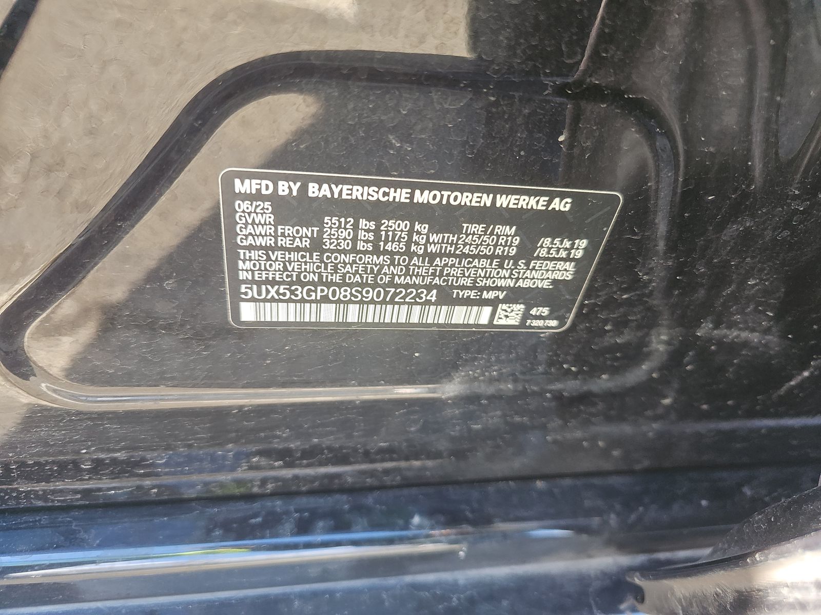 2025 BMW X3 xDrive30i AWD