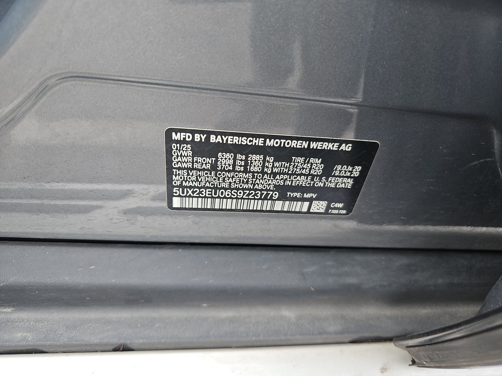 2025 BMW X5 xDrive40i AWD