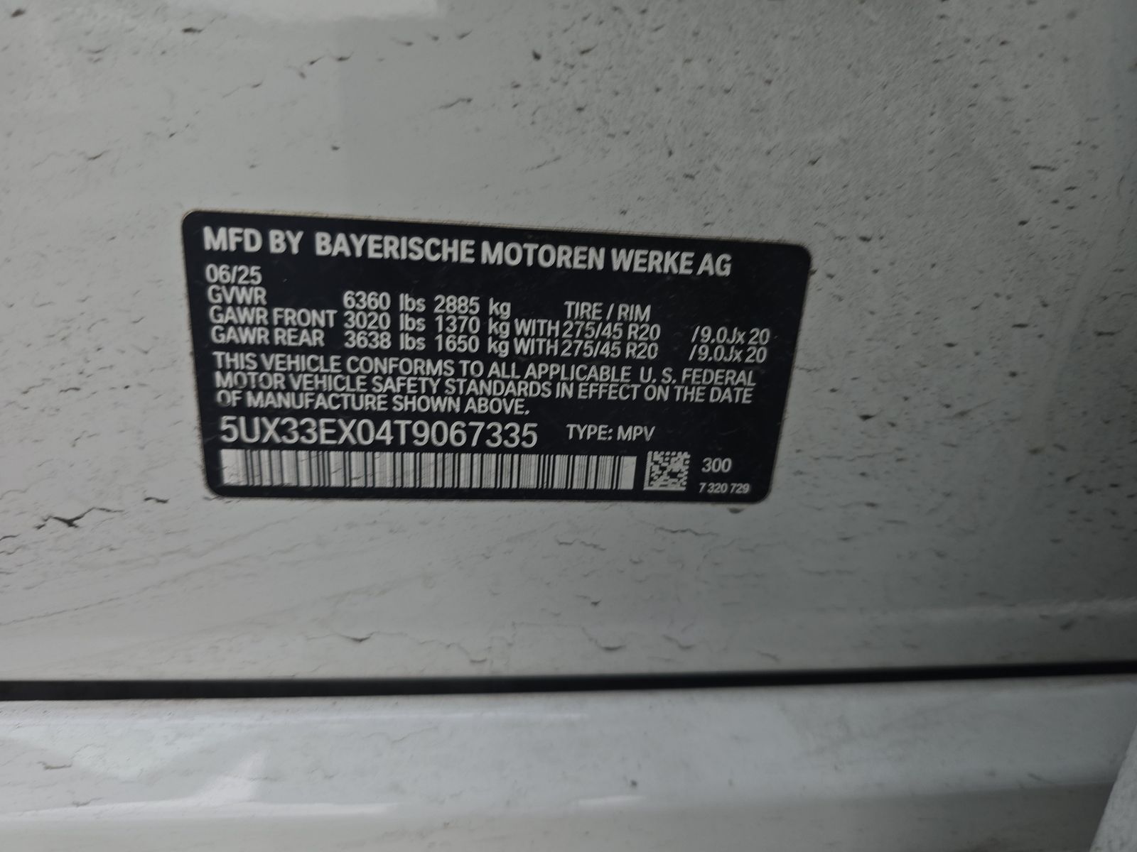 2026 BMW X6 xDrive40i AWD