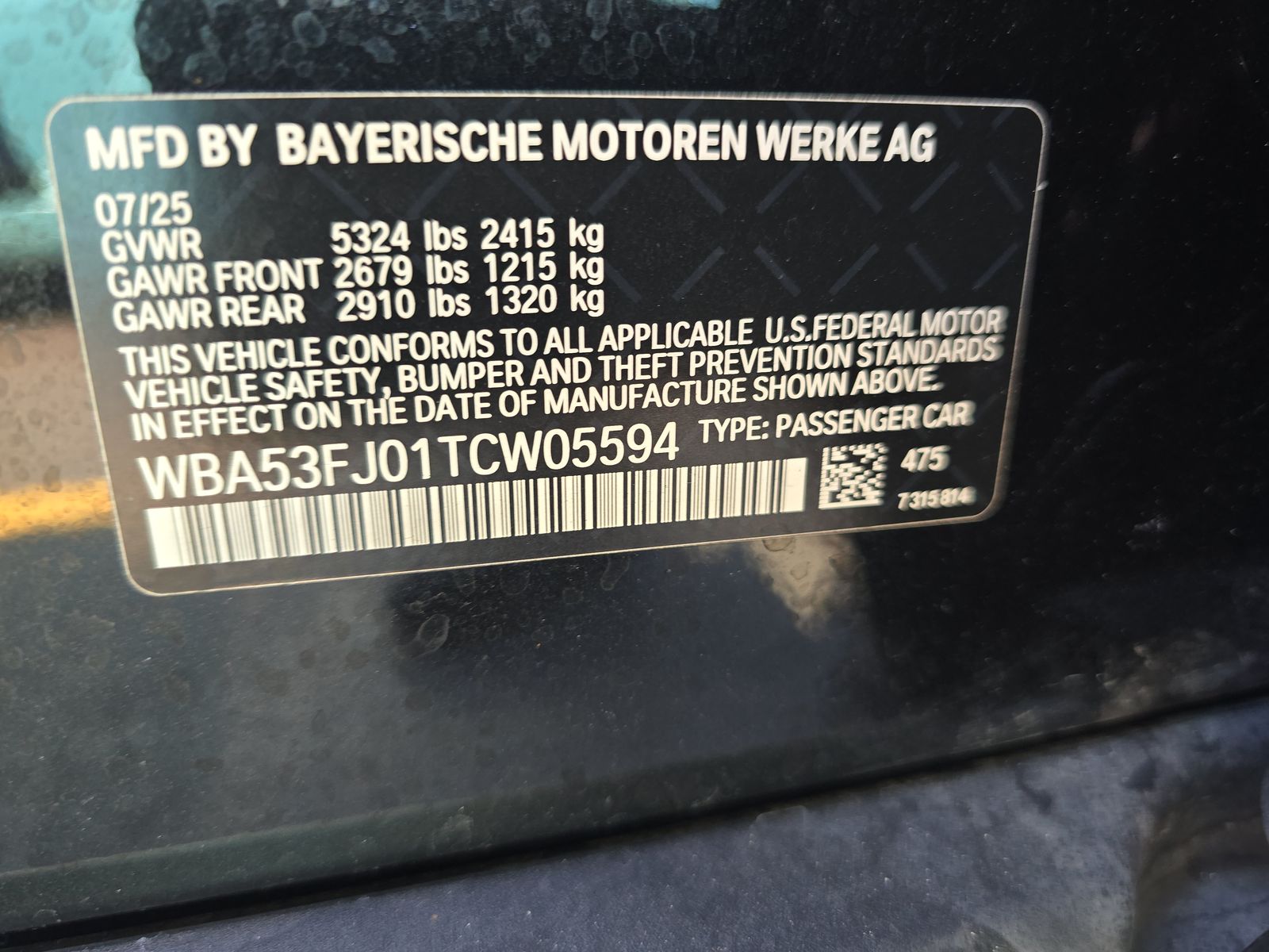 2026 BMW 5 Series 530i xDrive AWD