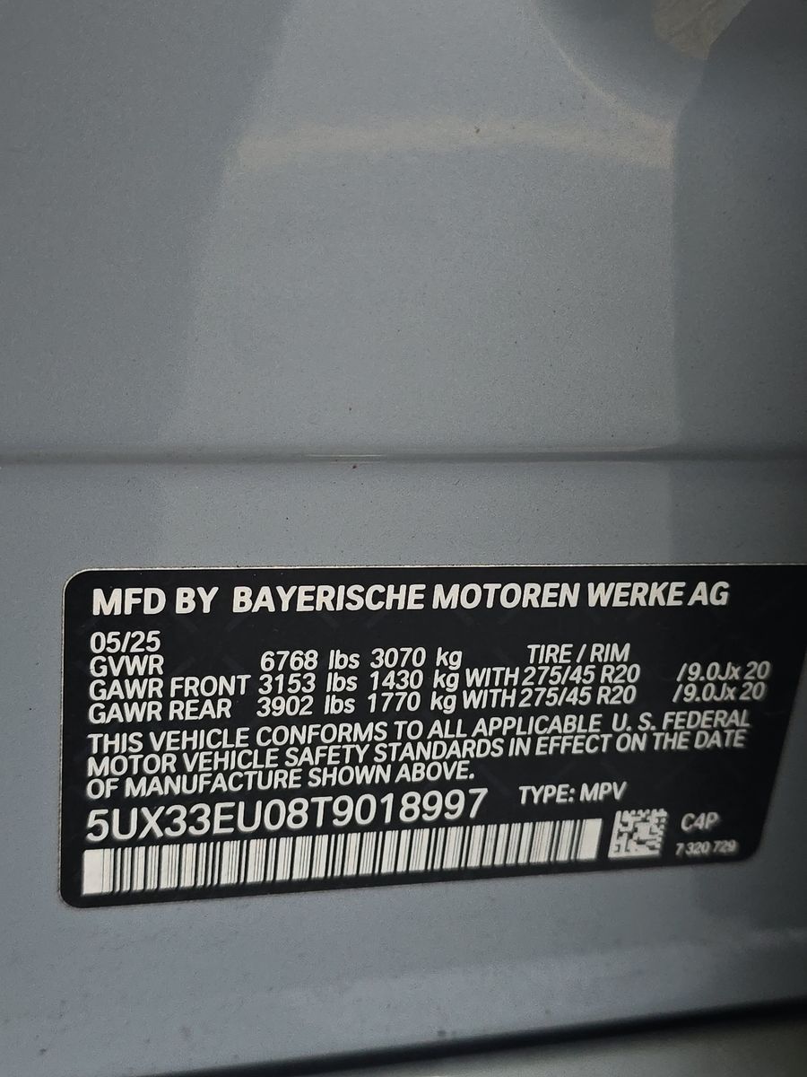 2026 BMW X5 M60i xDrive AWD