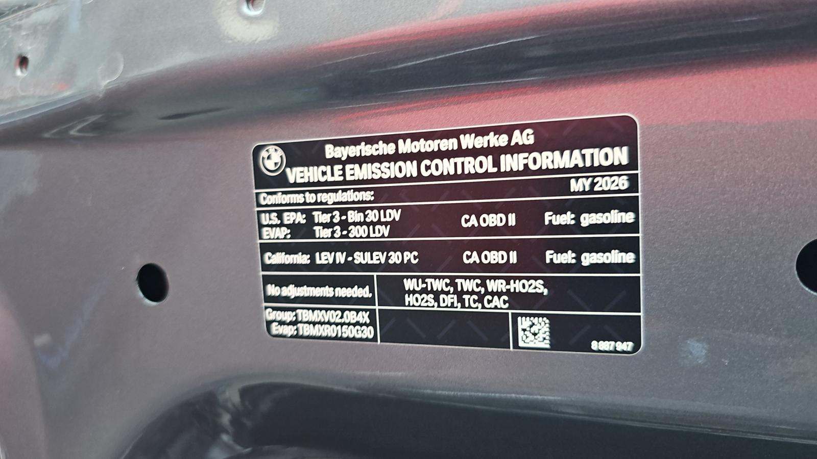 2026 BMW Z4 sDrive30i FWD