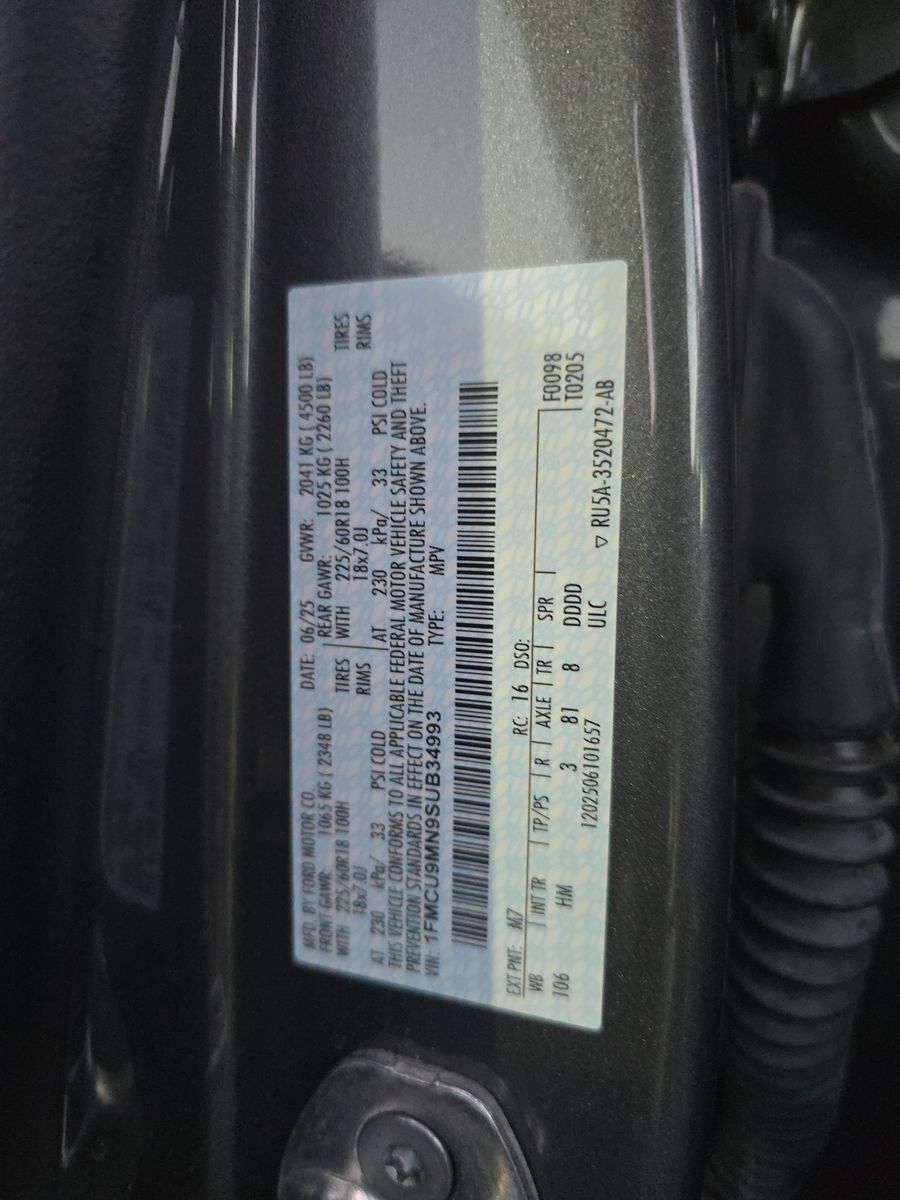 2025 Ford Escape ST-Line AWD