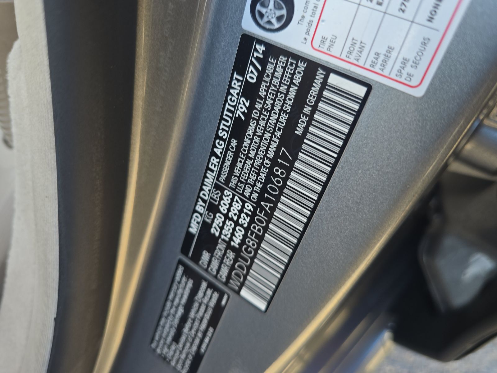 2015 Mercedes-Benz S-Class S 550 AWD